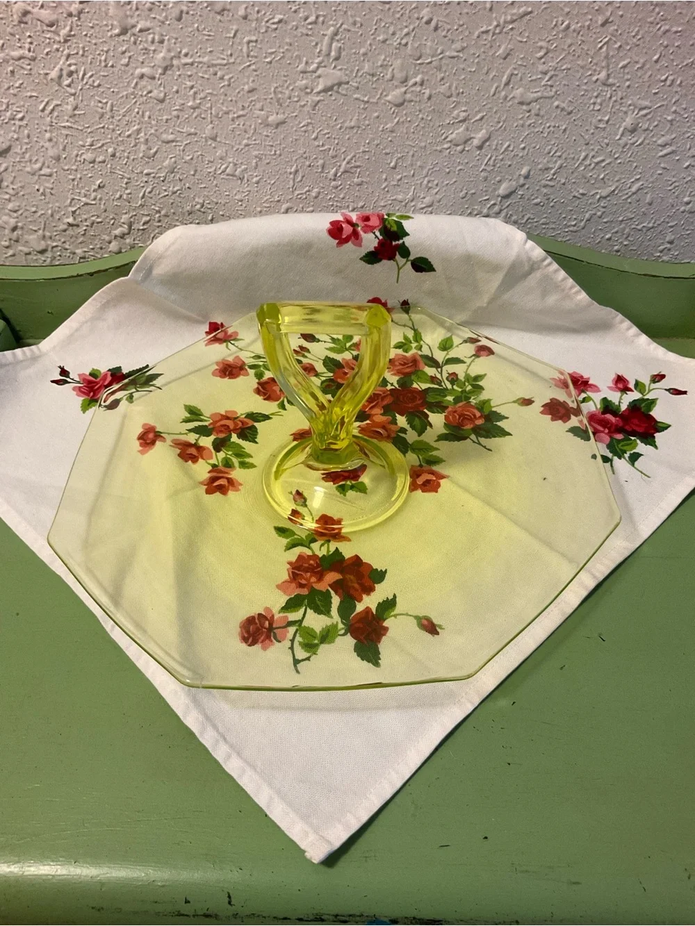 Vintage Uranium Glass 10